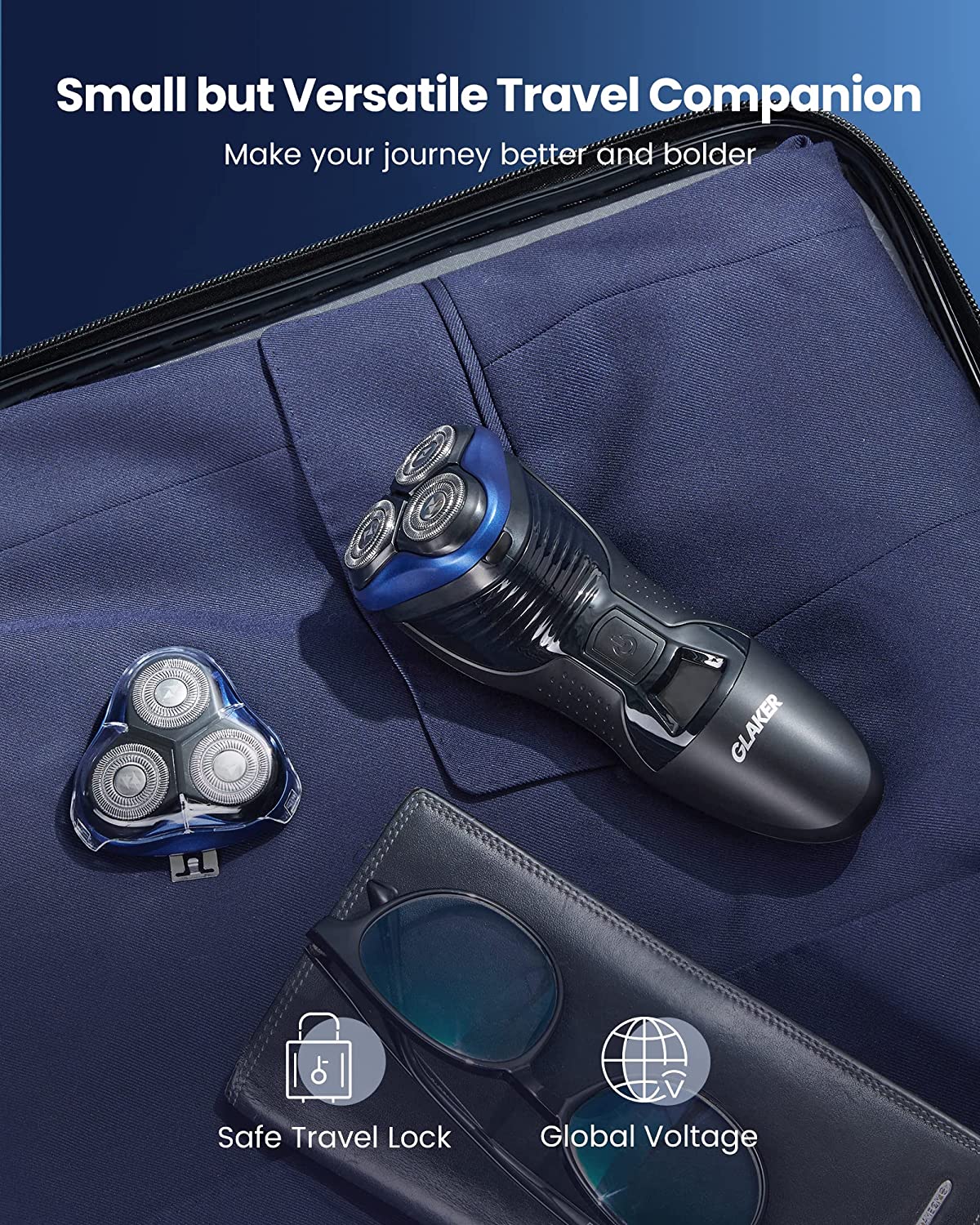 GLAKER Electric Razors for Men