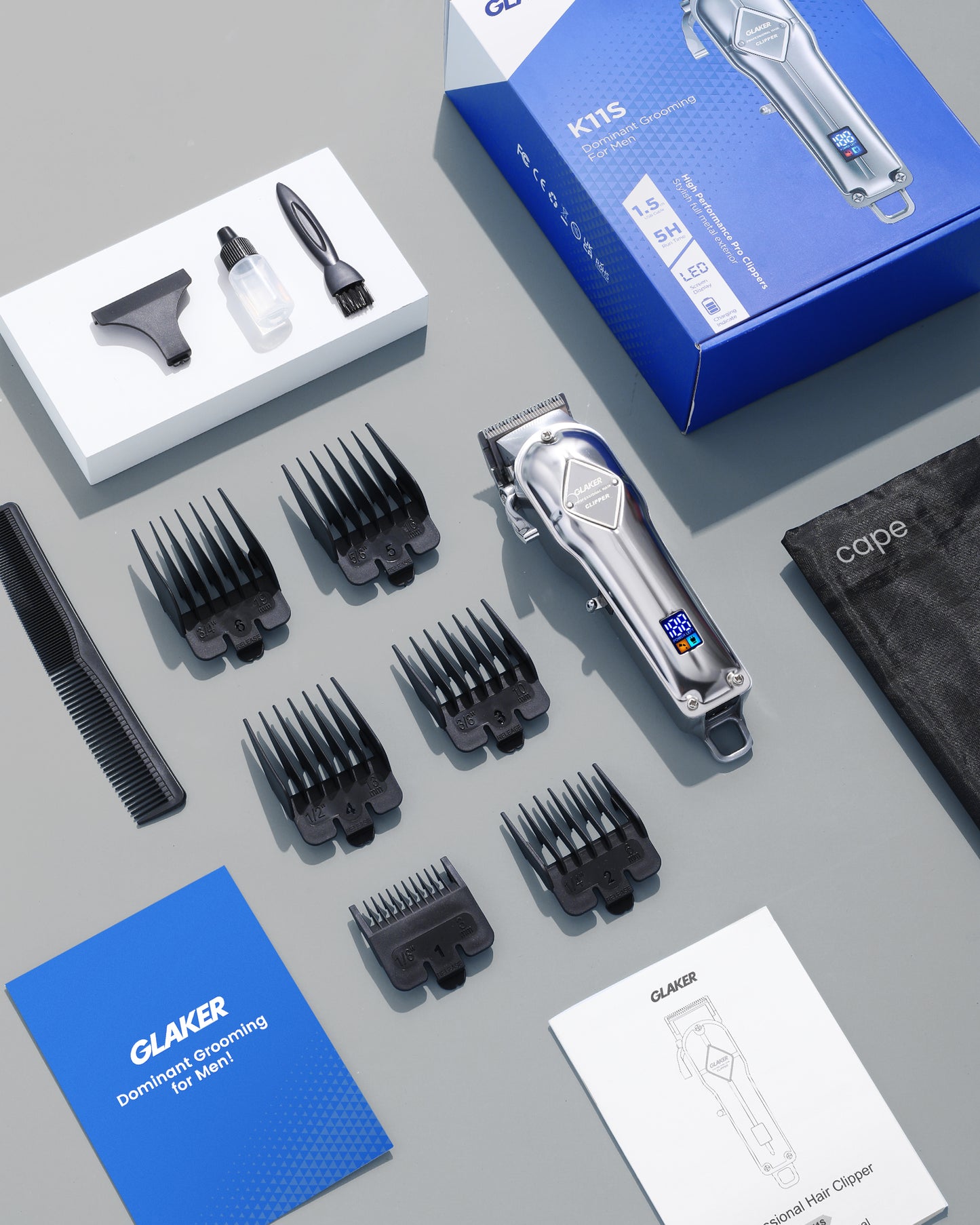 GLAKER Hair Clippers for Men