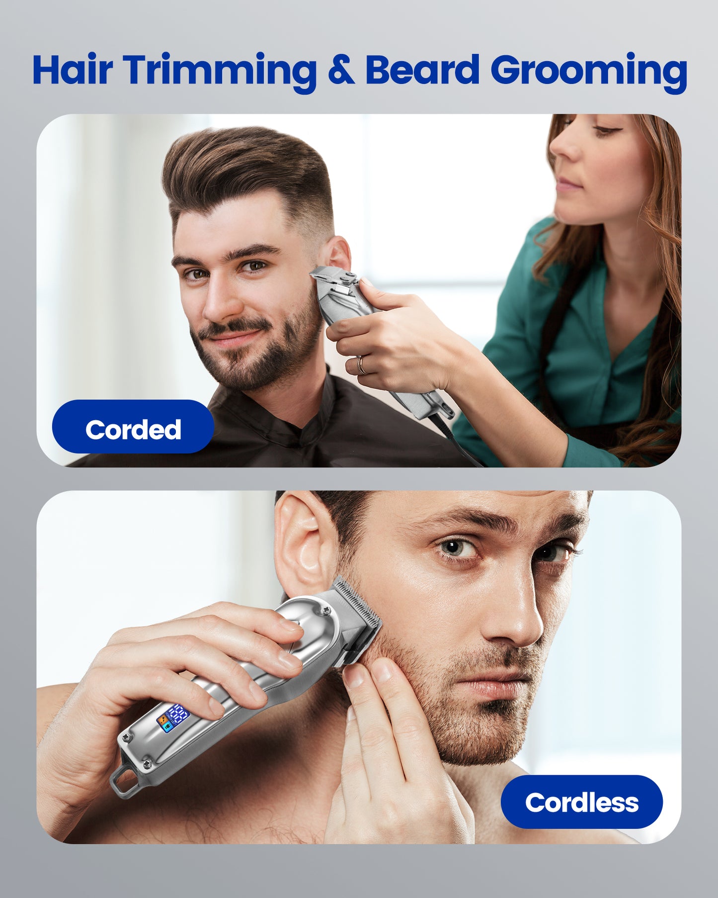 GLAKER Hair Clippers for Men